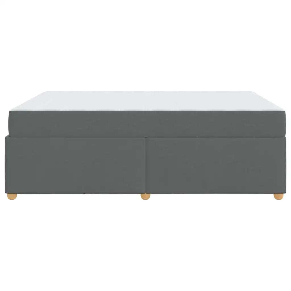 Struttura del letto Grigio scuro 160 x 200 cm Tessuto 3399364