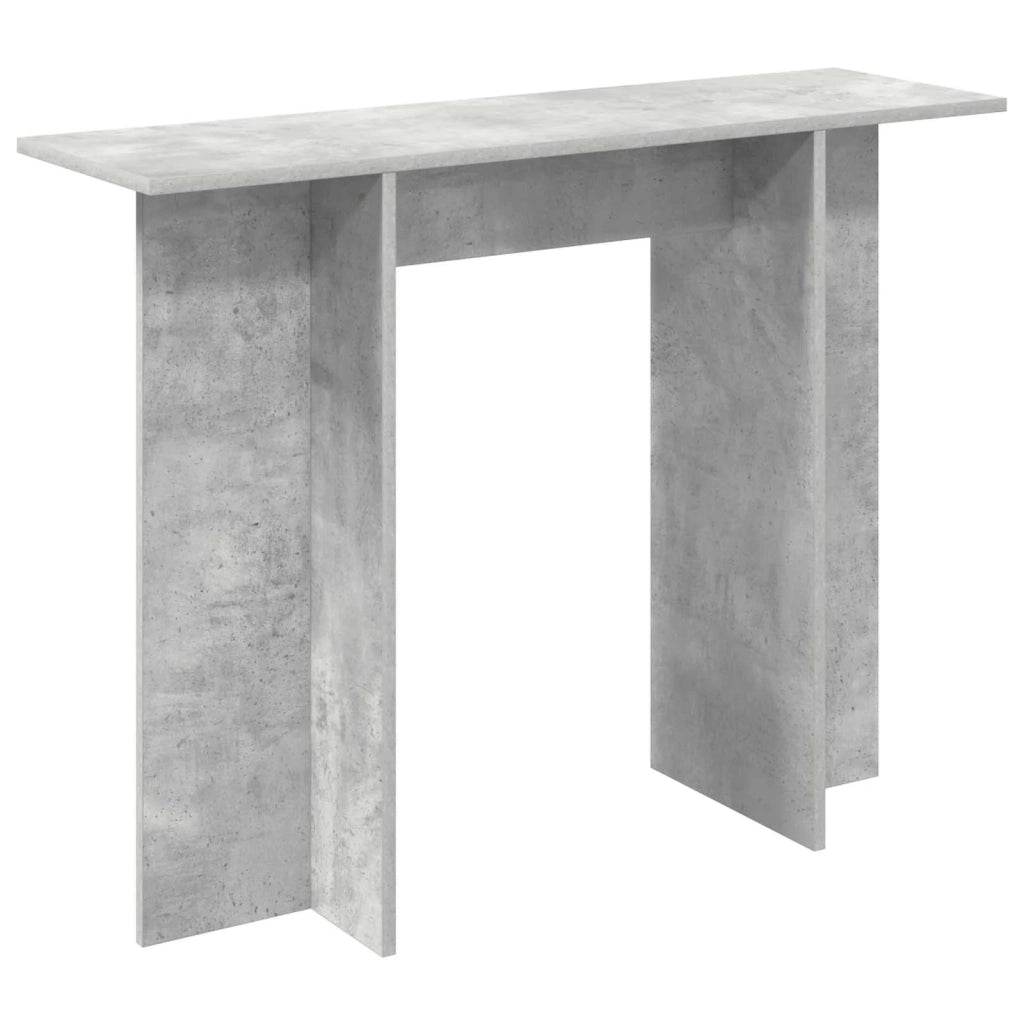 Tavolo consolle Grigio Cemento 100 x 30 x 75 cm