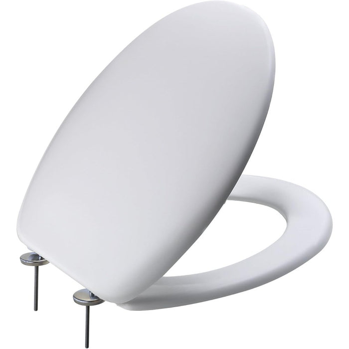 Saniplast mambo sedile wc, resina termoindurente, bianco, 46.1x3