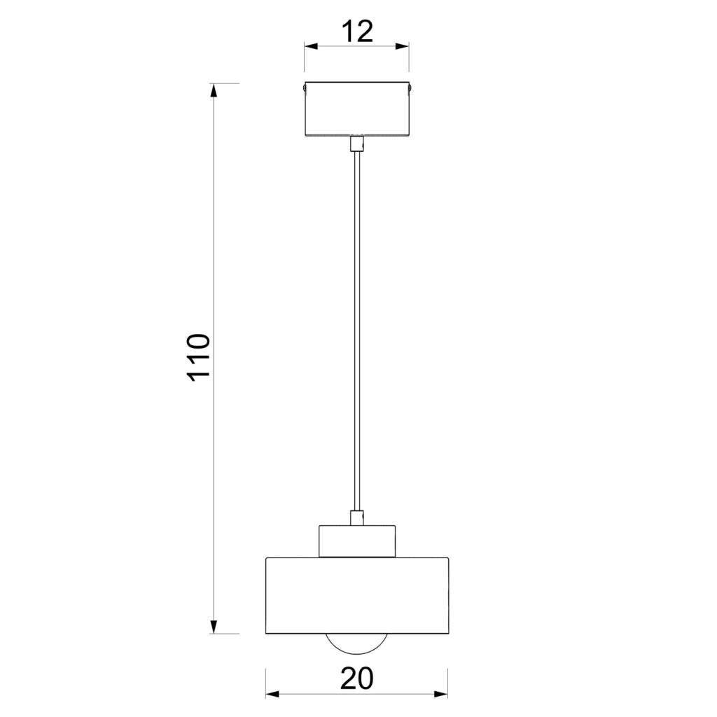 Lampada a sospensione Marti 1xE27 bordeaux oro Luminex