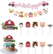Bastone di Augurio con Animali da Fattoria - 13 pezzi - Decorazione di Festa per Feste di Compleanno e Matrimoni di Bambini - Perfetto per Feste di Bambini