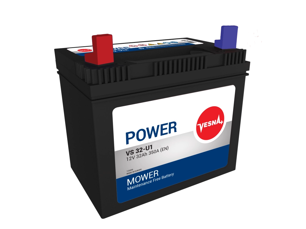 Batteria per trattore tagliaerba U1-32 12V 32Ah Positivo Sinistra