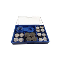 Kit ricambi per areatori cartucce e chiave