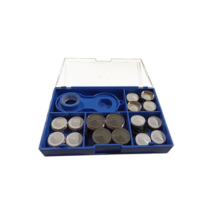 Kit ricambi per areatori cartucce e chiave