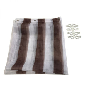 TENDA ZANZARIERA  150X250 CM RIGA BIANCO/MARRONE