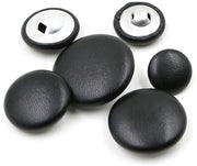 Punti di cucito 10 pezzi - Punti di cucito rotondi - Punti di cucito in pelle - Punti di cucito in alluminio - Punti di cucito decorativi - Punti di cucito di sostituzione 10 mm/38 mm - Punti di cucito per la sartoria