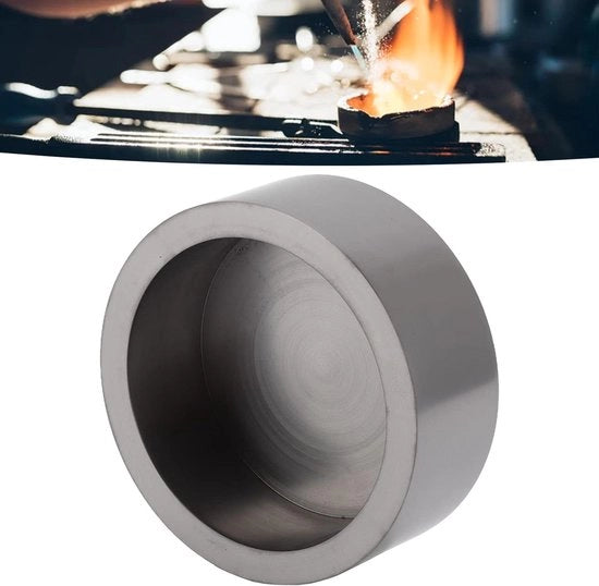 Accessori per lavorazione metalli, forma a disco, forma a sfere, forma a grafite, lingotti per fonderia, per fondere, dorare, argentare, rame.