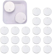 Appoggiate da Alluminio - 30 Pezzi - Appoggiate Ronde - Appoggiate DIY - Appoggiate Creativi - Appoggiate Ambiziosi - Appoggiate Vacanti