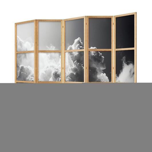 Paravento giapponese - Extraordinary Phenomenon: The Sun Illuminating Dark Clouds Larghezza x Altezza Decor: 225x172