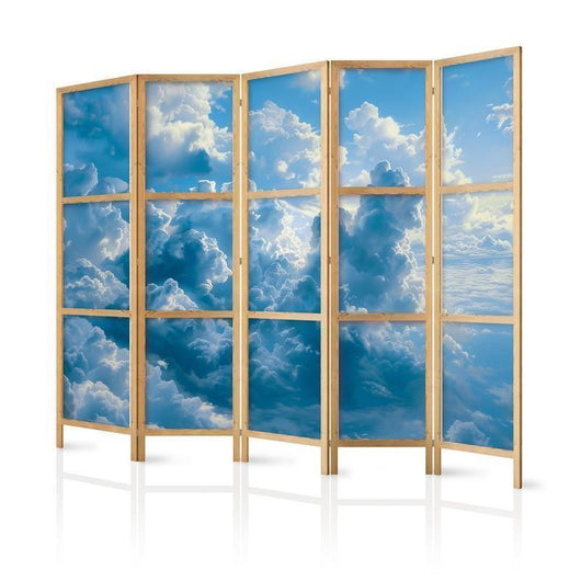 Paravento giapponese - Ocean in the Air: Waving Clouds Reflecting Morning Light Larghezza x Altezza Decor: 225x172