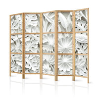 Paravento giapponese - Alabaster Garden III Larghezza x Altezza Decor: 225x172