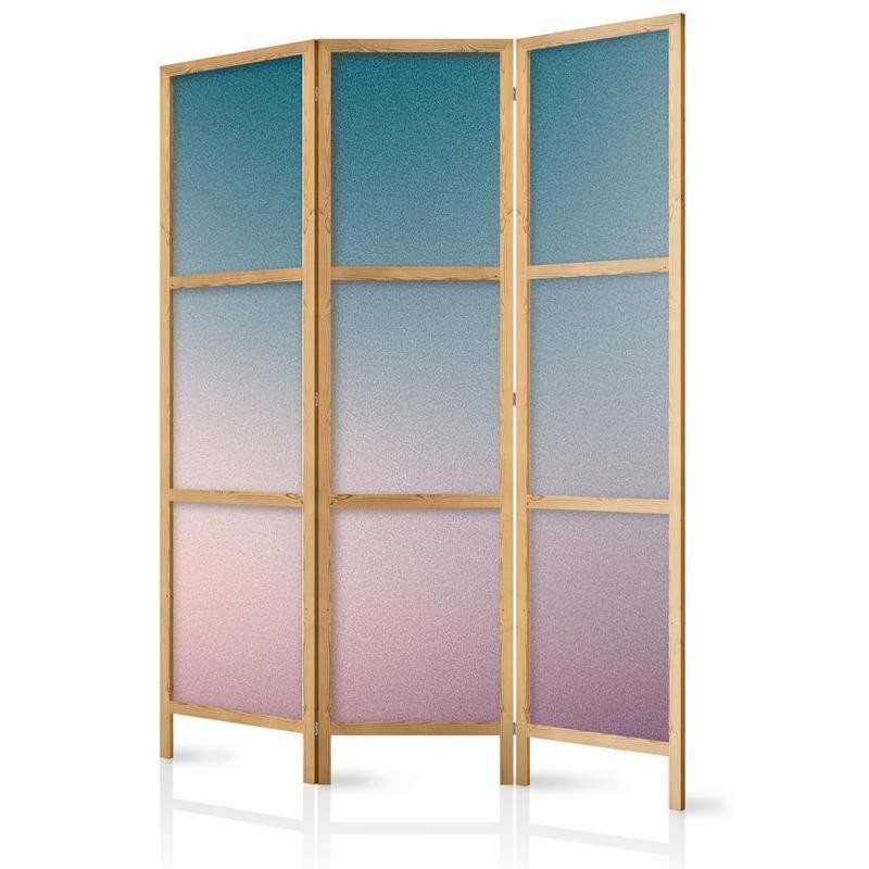 Paravento giapponese - Nostalgic Gradient - Gradient Composition in Muted Colors Larghezza x Altezza Decor: 135x172