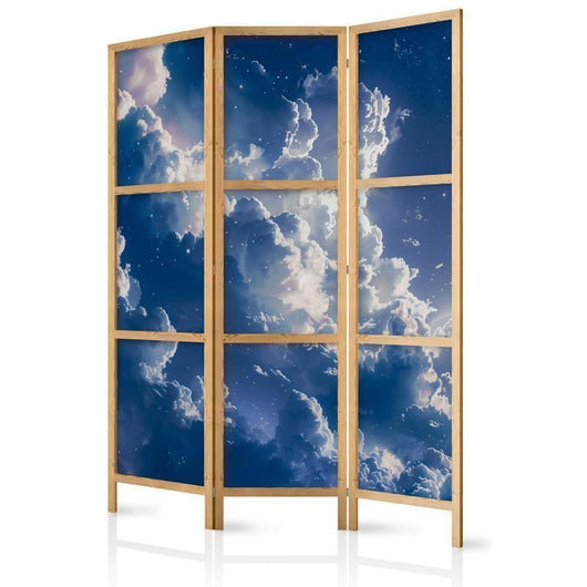 Paravento giapponese - Starry Clouds and Delicate Light Over a Corner of the Sky Larghezza x Altezza Decor: 135x172
