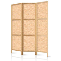 Paravento giapponese - Tiny Dots - Optimistic Pattern in Peach Colors Larghezza x Altezza Decor: 135x172