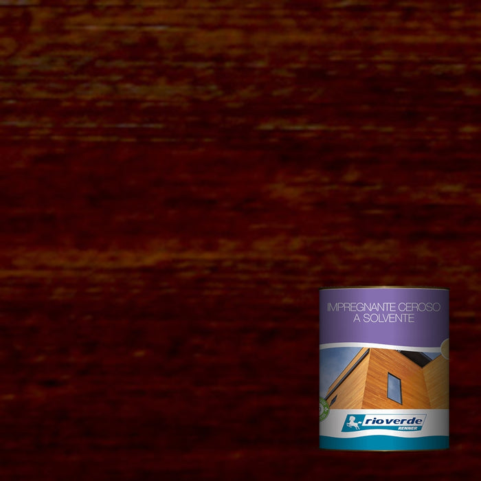 IMPREGNANTE CEROSO SOLVENTE 750ML NOCE SCURO.