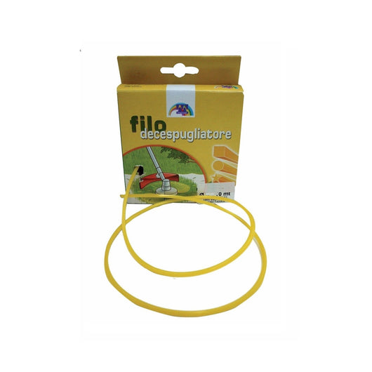 Filo in nylon decespugliatore quadrato tondo giallo tagliaerba rasaerba bordi MT 10/MM. 3/QUADRATO