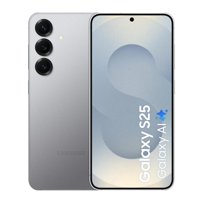 Samsung Galaxy S25 128GB Silver Shadow Smartphone 5G RAM 12GB Argento