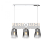SOSPENSIONE CROMO RETTANGOLARE 3 LUCI CROMO 1164CR-S3 R-CR