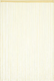Tunnelband per Velo, 145x245 cm, in tessuto, per cortina, con maniglie per porte e finestre, lavabile, beige.