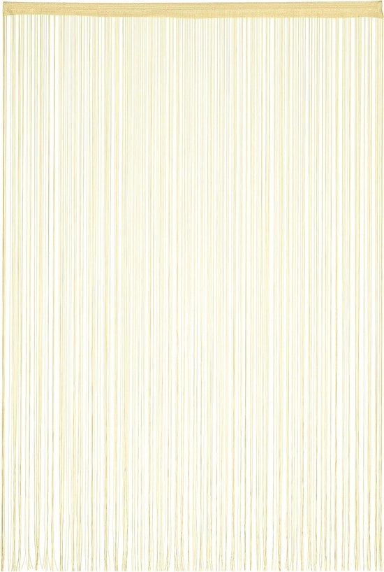 Tunnelband per Velo, 145x245 cm, in tessuto, per cortina, con maniglie per porte e finestre, lavabile, beige.