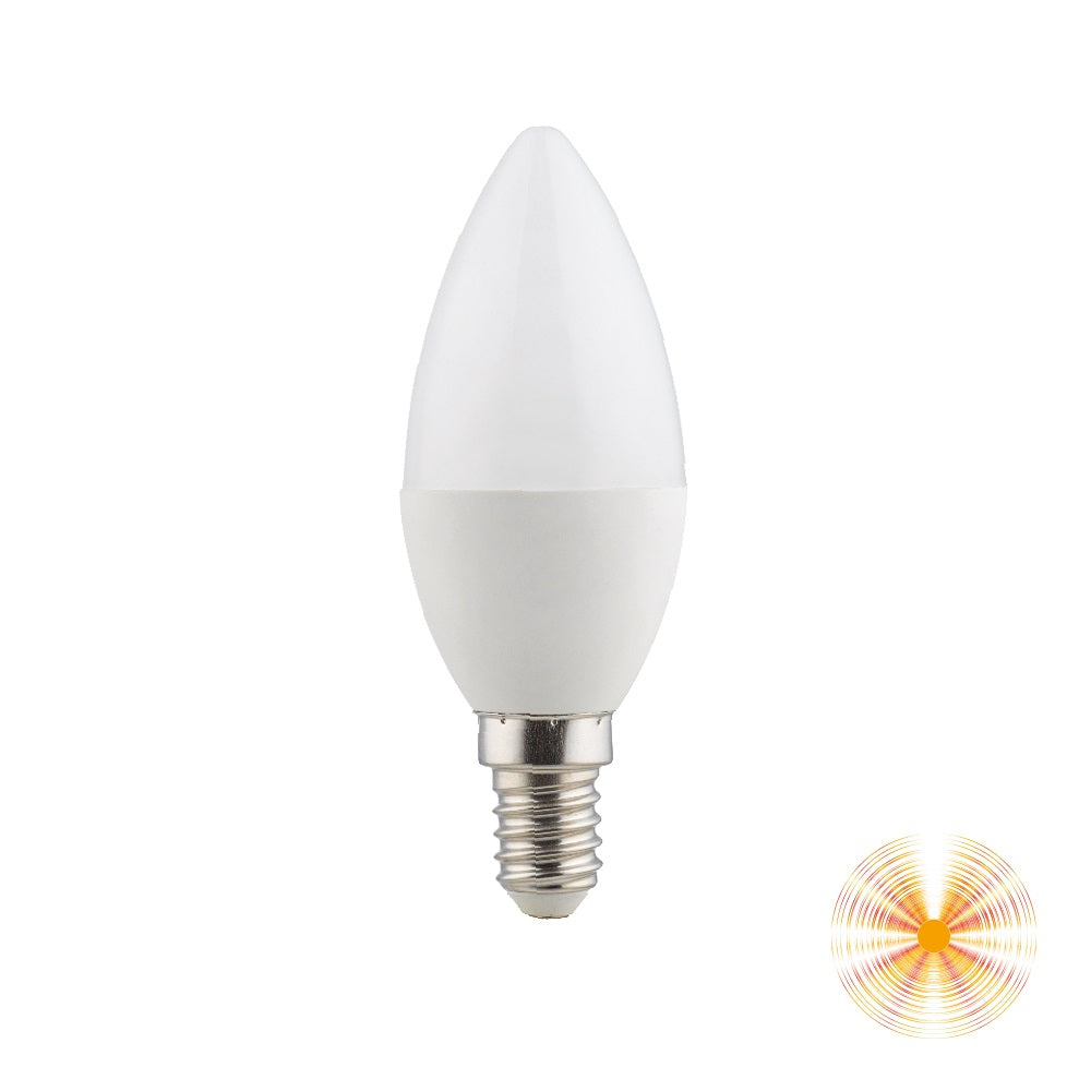 LAMPADINA LED C37 E14 3000K 7W 682LM