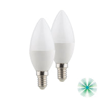 BIPACK LAMPADINA LED C37 E14 4000K 5W 430LM