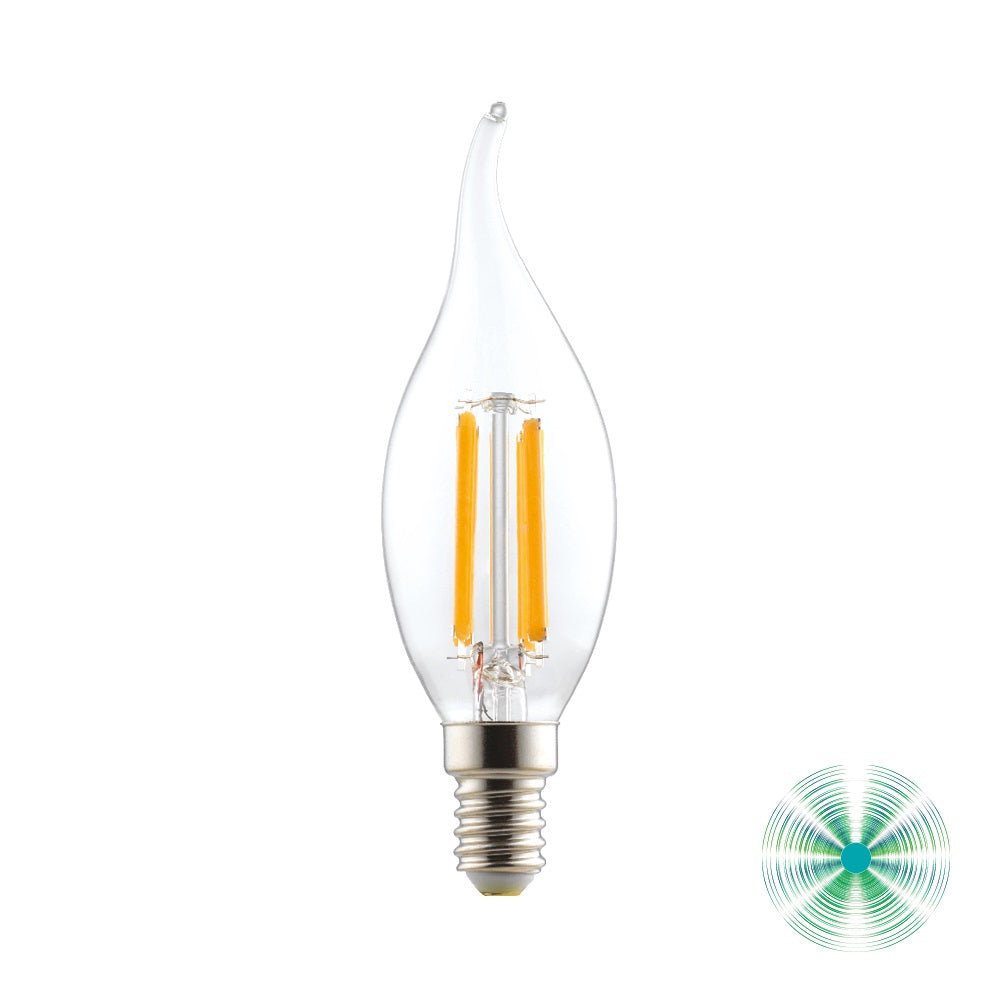 LAMPADINA FILAMENTO LED E14 6W 4000K 860LM