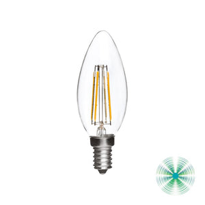 LAMPADINA FILAMENTO LED E14 6W 4000K 860LM