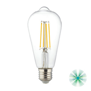 LAMPADINA FILAMENTO LED E27 8W 4000K 1150LM