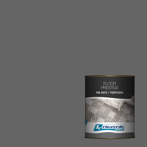 SMALTO PER PAVIMENTI PRESTIGE ALL'ACQUA COLORE ANTRACITE LT.2,5
