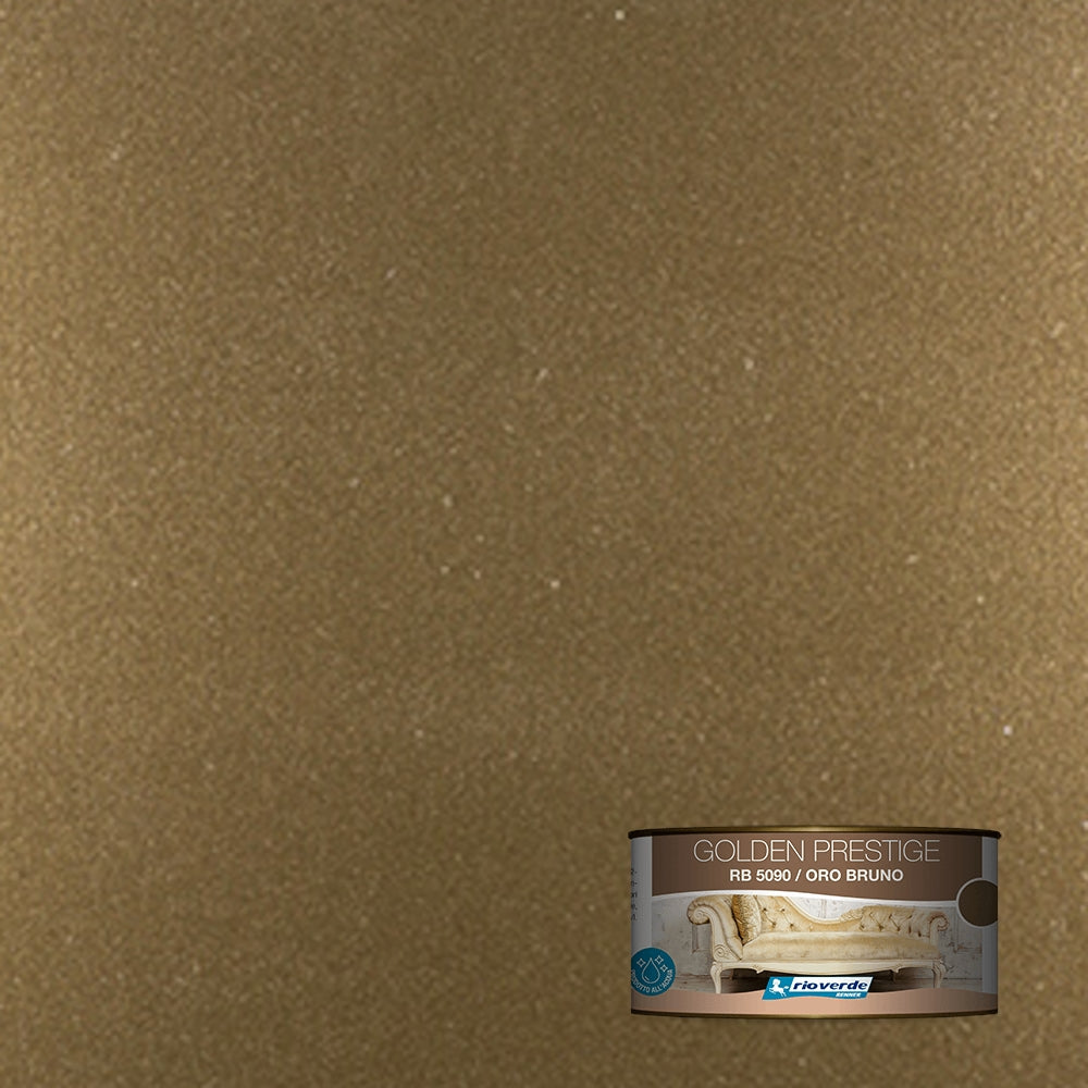 SMALTO GOLDEN PRESTIGE ACQUA 250ML ORO BRUNO.