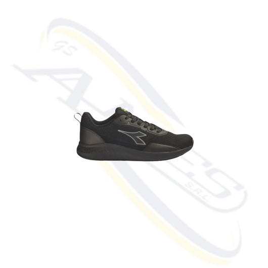 DIADORA "CREW EVO" BASSA NO PUNTALE Taglia: 39, Colore: Nero