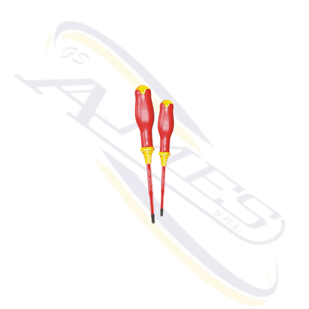 SERIE DI 2 GIRAVITI SLIM PER VITI CON IMPRONTA COMBINATA 1000 V "091 DPHB/SE2" USAG