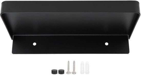 Sostegno per telefono cellulare da parete - 185 x 90mm - Montaggio a parete - In acciaio inossidabile - Mobiliario da bagno