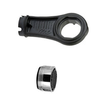 Set completo: 1 aeratore m24 anticalcare ad alta tecnologia, 1 chiave di pulizia settimanale