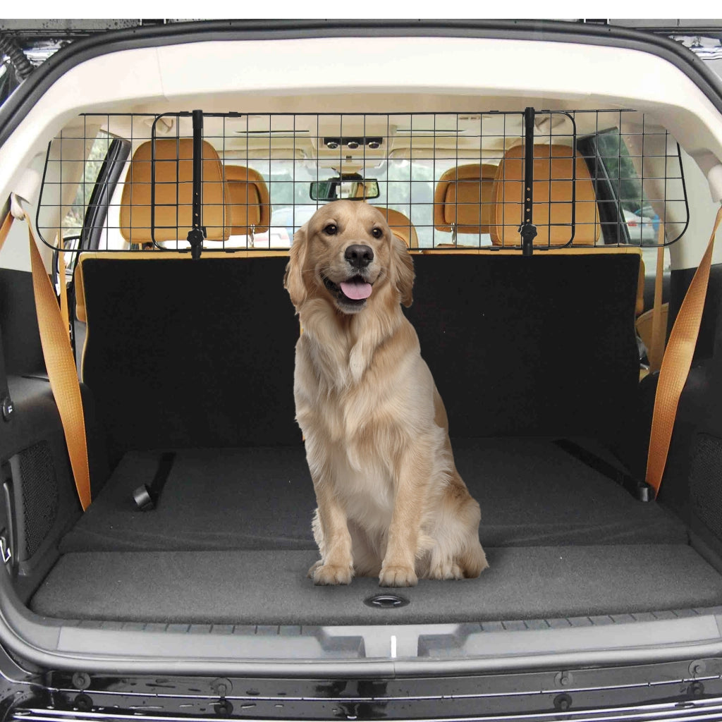 Rete divisoria per auto universale ¨C Xylo ¨C regolabile 91-152x30 cm per cani