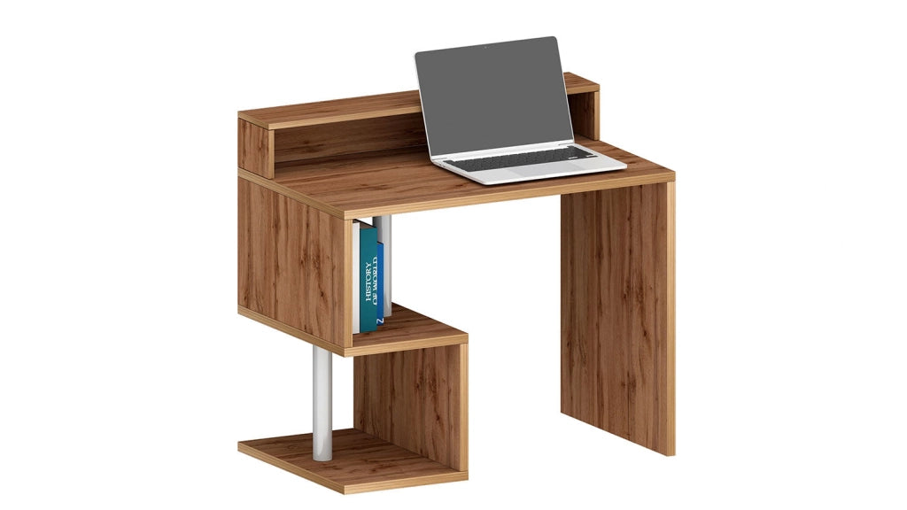 Scrivania a Giorno 100x50x92,5 cm Esse Rovere Wotan