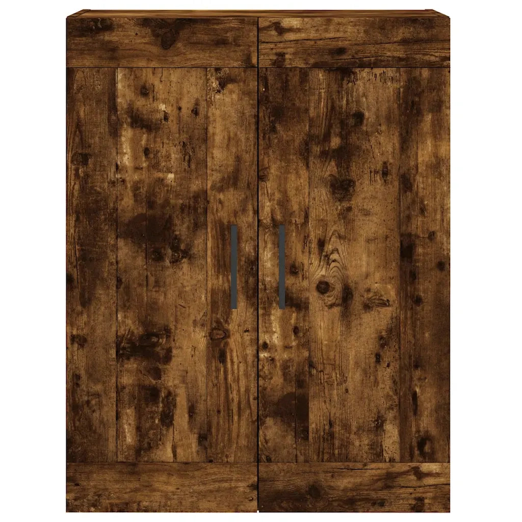 vidaXL Credenza Rovere Fumo  69,5x34x180 cm in Legno Multistrato