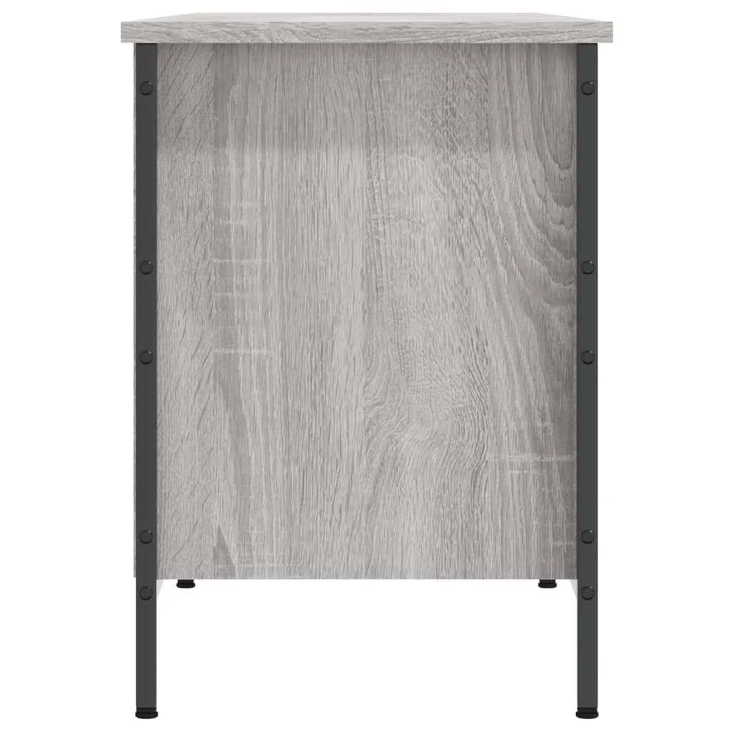 Scarpiera mobile contenitore per scarpe mobile per ingresso/corridoio/soggiorno design Sonoma 131 x 35 x 50 cm legno ingegnerizzato grigio 02_0022061