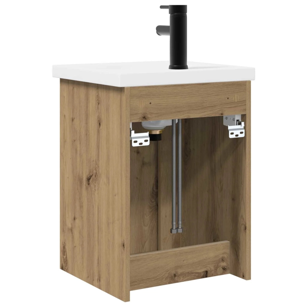 Mobile bagno con rubinetto Rovere Artigianale 42 x 40 x 74,5 cm