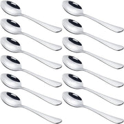 Set di cucchiai per caffè in acciaio inossidabile da 12, cucchiaio per caffè mini 5 pollici per tazze Demitasse e dessert