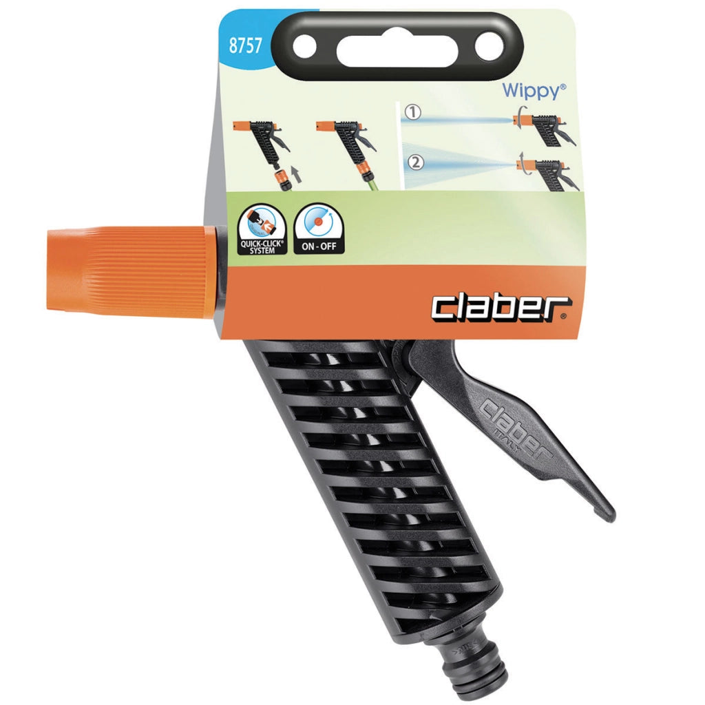LANCIA A PISTOLA PER LAVAGGIO IN BLISTER 8757 - 1 blister CLABER
