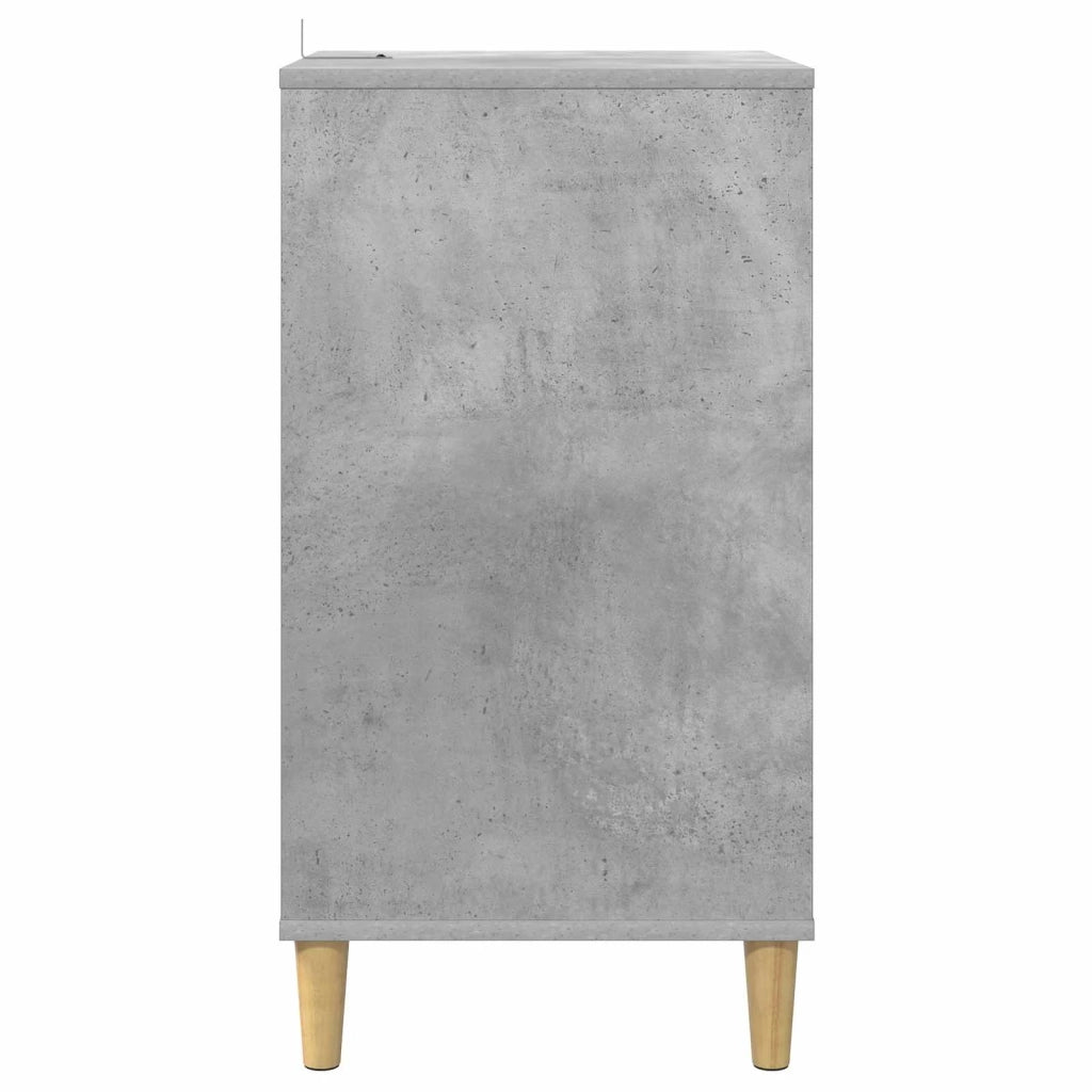 Supporto per Giradischi Grigio Cemento 47 x 39,5 x 74,5 cm 8012877
