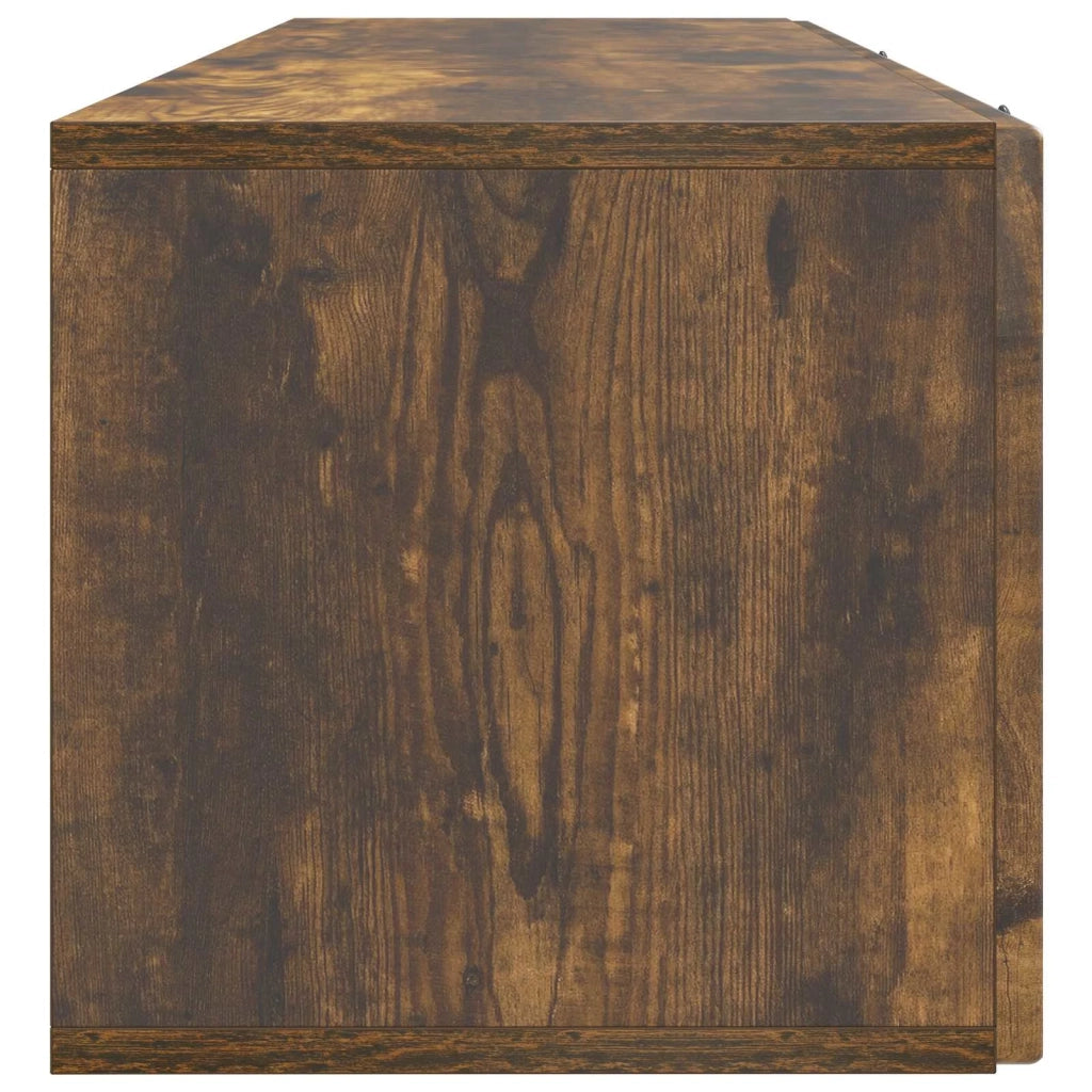 Mobile Porta TV da Muro Rovere Fumo 98 x 31 x 30 cm 898220