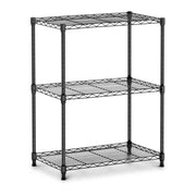 Ripiano in metallo nero - 60 x 35 x 77 cm - 120 kg 14_0001540