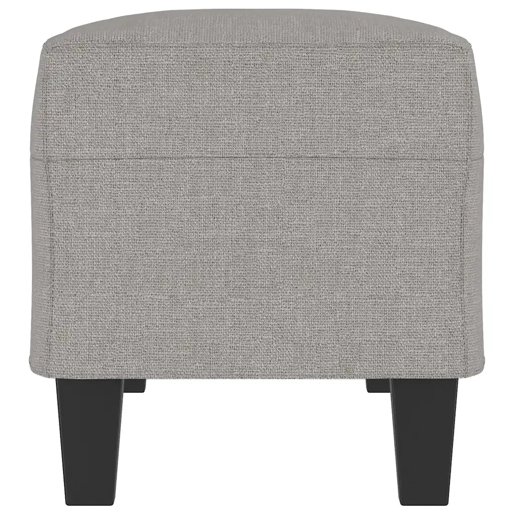 Panca Grigio chiaro 100x35x41 cm in Tessuto
