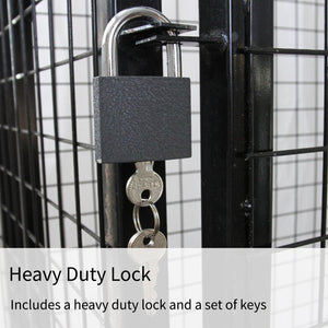 Gabbia Metallica per 4 Bombole del Gas da 19kg in Acciaio Galvanizzato 1000mm