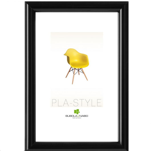 CORNICE PLASTICA NERA 50X70