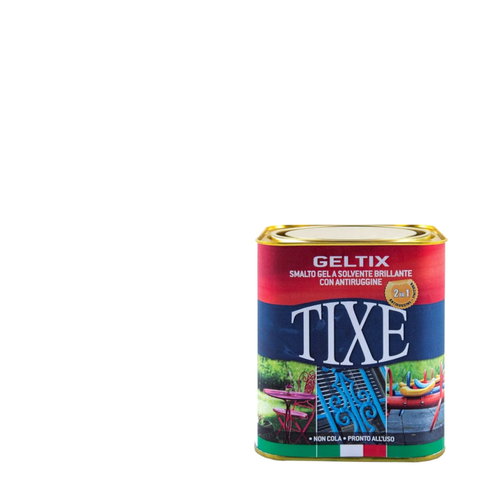 SMALTO ANTIRUGGINE GELTIX 750ML BIANCO LUCIDO.