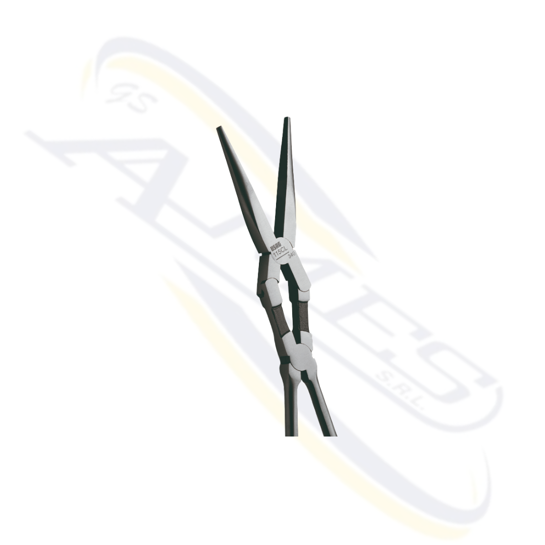 PINZA DOPPIO SNODO A BECCHI MEZZOTONDI DIRITTI "115 CL 340" USAG